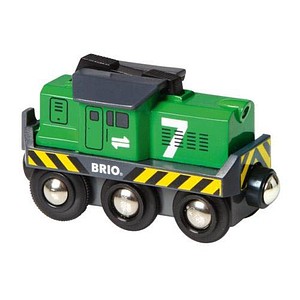 BRIO® Batterie-Frachtlok 33214 Spielzeugeisenbahnen