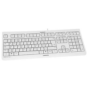 CHERRY KC 1000 grau ++ kabelgebunden büroplus Tastatur
