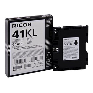 RICOH GC 41KL schwarz Tintenpatrone RICOH GC 41KL schwarz Tintenpatrone