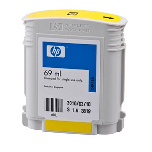 HP 82 (C4913A) gelb Tintenpatrone HP 82 (C4913A) gelb Tintenpatrone