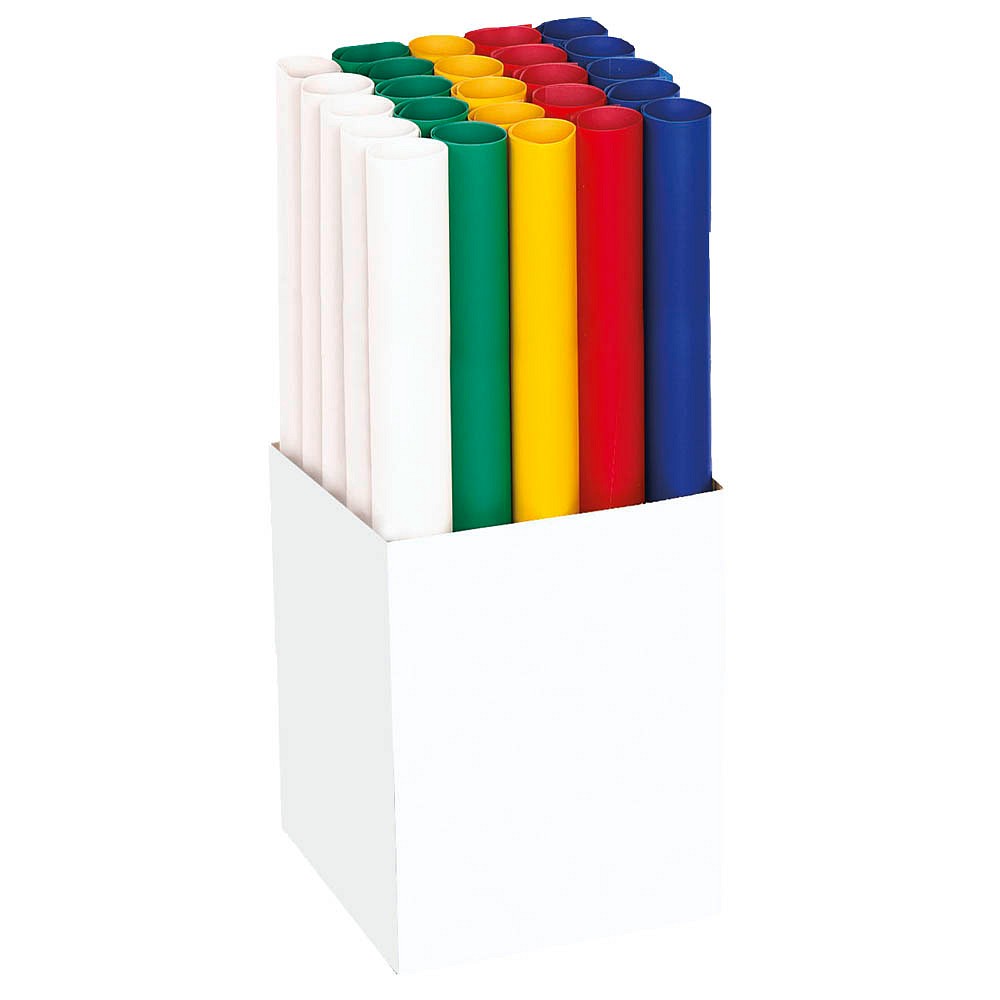 folia Transparentpapier EXTRA STARK farbsortiert 115 g/qm 25 Rolle ++  büroplus