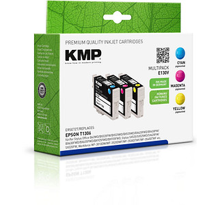 3 KMP E130V cyan, magenta, gelb Tintenpatronen ersetzen EPSON T1306XL 3 KMP E130V cyan, magenta, gelb Tintenpatronen ersetzen EPSON T1306XL