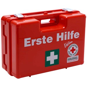 LEINA-WERKE Erste-Hilfe-Koffer SAN DRK-Edition DIN 13169 orange