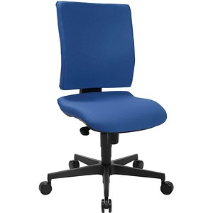 Topstar Bürostuhl Syncro CLEAN, SN900 MS6 Stoff blau, Gestell schwarz