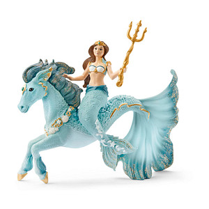 Schleich® Bayala 70594 Meerjungfrau-Eyela auf Unterwasserpferd Spielfiguren-Set