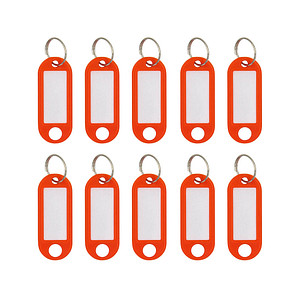 WEDO Schlüsselanhänger orange, 10 St.