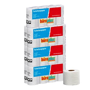 büroplus Toilettenpapier 3-lagig, 56 Rollen