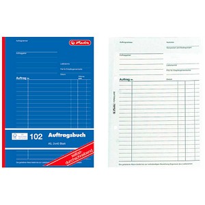 herlitz Auftrag Formularbuch, 1 St.