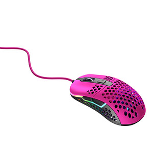 CHERRY XTRFY M42 Gaming Maus kabelgebunden pink
