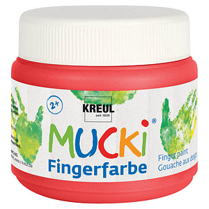 KREUL MUCKI Fingerfarbe rot 150,0 ml