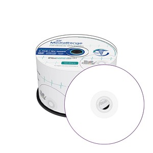 MediaRange DVD-R Medical Line 4,7 GB bedruckbar, Medical Line, 50 St.