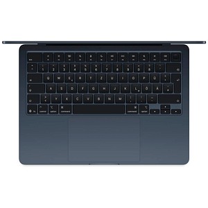 Apple MacBook Air 13 (M4, 2025) 33 cm (13 Zoll) 16 GB RAM 256 GB SSD M4 10-Core 8-Core GPU Mitternacht MW123D/A - Bild 14