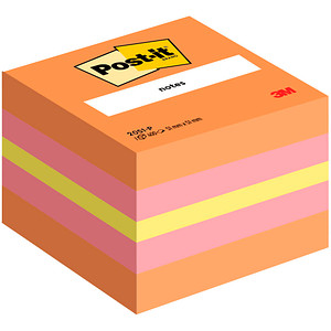 Post-it® Mini Haftnotizen Standard 2051-P farbsortiert 1 St.
