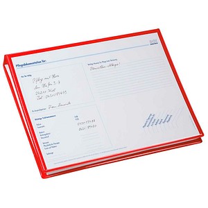 BOI click Ringbücher 4-Ringe rot DIN A4, 10 St.