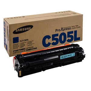 SAMSUNG CLT-C505L (SU035A) cyan Toner SAMSUNG CLT-C505L (SU035A) cyan Toner