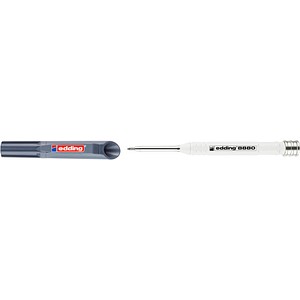 edding 8880 Tieflochmarker-Bleistift weiß, 1 Set