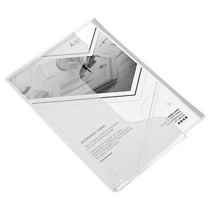 BOI Dokumententaschen OP DIN A4 transparent glatt, 10 St.