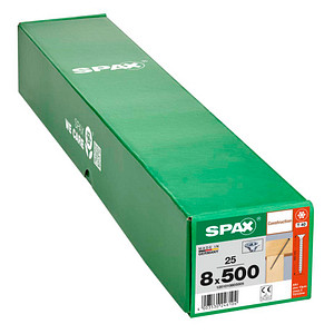 SPAX® Holzbauschrauben T40 Senkkopf WIROX 500mm  x 8 mm, 25 St.