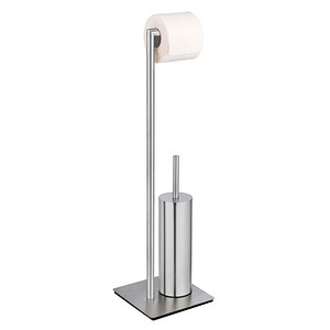 WENKO WC-Garnitur Recco silber Metall