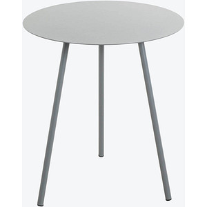 HAKU Möbel Beistelltisch Metall grau 40,0 x 40,0 x 45,0 cm