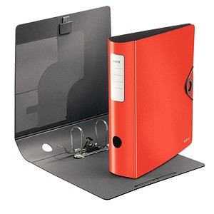 LEITZ Ordner hellrot Kunststoff 8,2 cm DIN A4 LEITZ Ordner hellrot Kunststoff 8,2 cm DIN A4