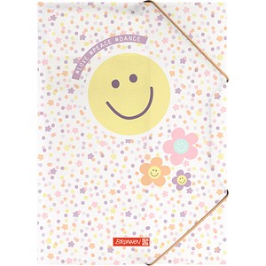 BRUNNEN Sammelmappe Happy Hippie DIN A4 gelb, orange, violett, 1 St.