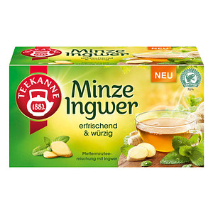 TEEKANNE Minze Ingwer Tee 18 Portionen