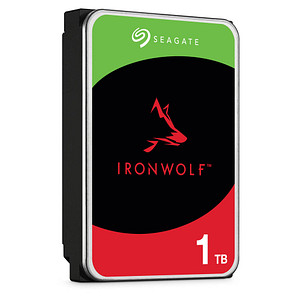 Seagate IronWolf (Luft, 180 MB/s, 5400 U/Min) 1 TB interne HDD-NAS-Festplatte