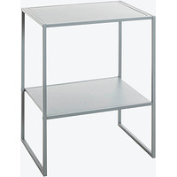 HAKU Möbel Beistelltisch 45,0 x x 60,0 Metall 35,0 grau büroplus cm 