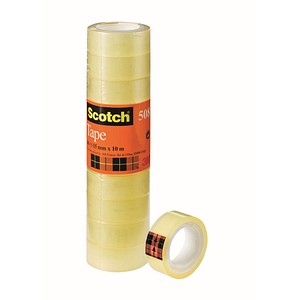 Scotch 508 Klebefilm transparent 15,0 mm x 10,0 m 10 Rollen
