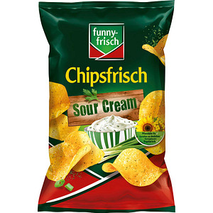 funny-frisch Chipsfrisch, Sour Cream Chips 150,0 g