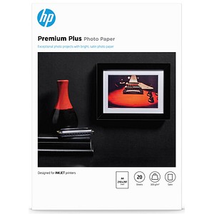 HP Fotopapier CR673A DIN A4 seidenmatt 300 g/qm 20 Blatt