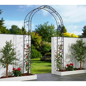 Garden Pleasure Rankgitter MIRA Metall anthrazit Bogen 145,0 x 260,0 cm