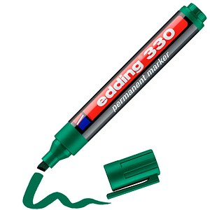 edding 330 Permanentmarker grün 1,0 - 5,0 mm, 10 St.