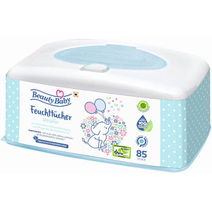 Beauty Baby Feuchttücher sensitiv, 85 Tücher