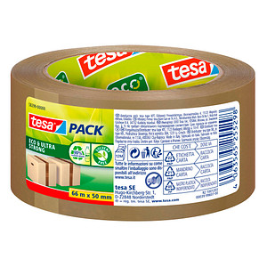 tesa Packband tesapack® Eco & Ultra Strong braun 50,0 mm x 66,0 m 1 Rolle