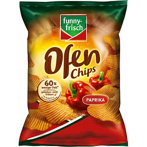 funny-frisch Ofen Chips Paprika Chips 125,0 g