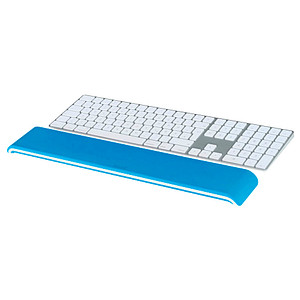 LEITZ Tastatur-Handballenauflage Ergo WOW blau, weiß