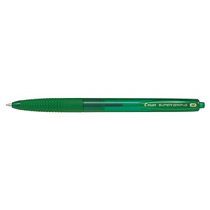 PILOT Kugelschreiber SUPER GRIP G grün, Schreibfarbe: grün, 1 St.