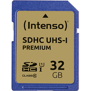 Intenso Speicherkarte SDHC-Karte Premium 32 GB