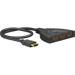 goobay HDMI™-Umschaltbox 3 auf 1 (4K @ 60 Hz)  HDMI-Switch