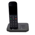 A690A Anrufbeantworter büroplus Trio Telefon-Set Gigaset ++ Schnurloses schwarz mit