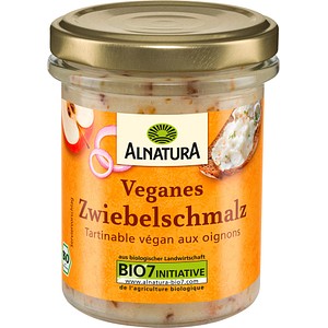 ALNATURA Bio Veganes Zwiebelschmalz Brotaufstrich, 150,0 g