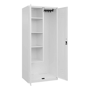 CP Putzmittelschrank Classic PLUS 080100-02 S10012 verkehrsweiß 80,0 x 50,0 x 185,0 cm, aufgebaut