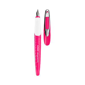 herlitz my.pen Patronenfüller pink/weiß M (mittel), 1 St.