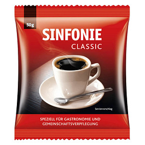 JACOBS CLASSIC Kaffee, gemahlen, Arabica- und Robustabohnen 50 g