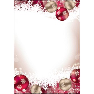 SIGEL Weihnachtsbriefpapier Frozen Motiv DIN A4 90 g/qm 100 Blatt