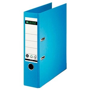 LEITZ 1007 Ordner hellblau Karton 8,0 cm DIN A4 LEITZ 1007 Ordner hellblau Karton 8,0 cm DIN A4