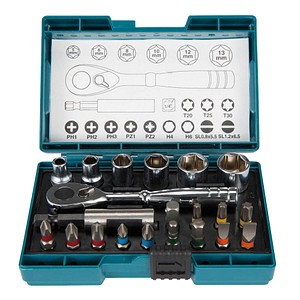 makita B-54081 Bit-Set, 21-teilig