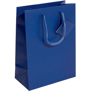 SIGEL Geschenktüten blau 17,0 x 23,0 cm, 5 St.